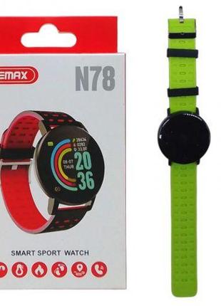 Годинник сенсорний "smart sport watch" (зелений)