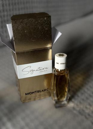 Парфумована вода montblanc signature absolue