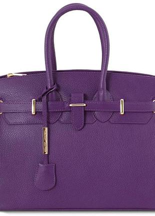 Tl bag кожаная сумка женская tuscany tl141529 (красный)