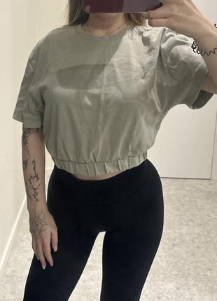 Бузова футболка топ широка оверсайз zara