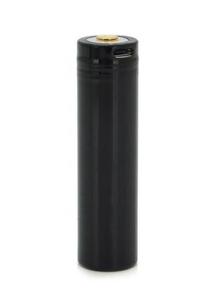 Акумулятор 18650 li-ion beston 4.2/3.7/2.5v, usb-micro, 2600mah (negative electrode + protection plate)