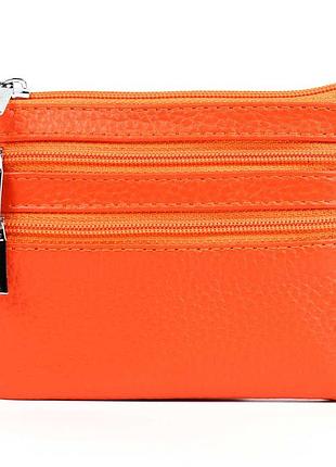 Ключниця virginia conti шкіряна помаранчева vc001a-orange