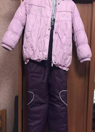 Комбінезон lenne 128 +6 куртка напівкомбінезон