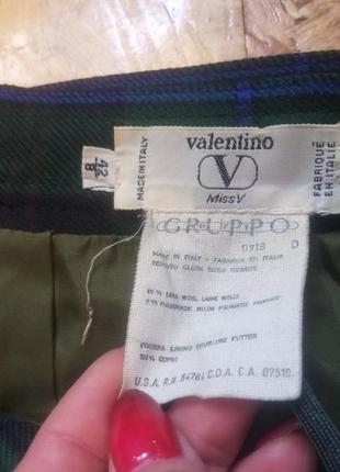 Оригінальна шерстяна спідниця юбка valentino3 фото