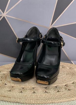 Кожаные туфли gucci размер 37,5