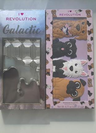 Палетки тіней revolution