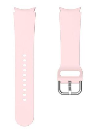 Силиконовый ремешок watchbands oneline для samsung galaxy watch 4 44 мм розовый