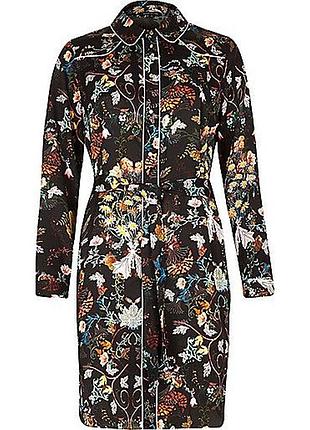 Гарна шовкова сукня в китайському стилі river island