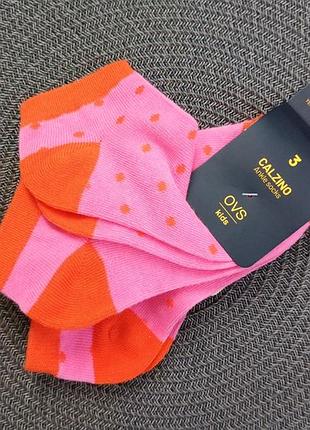 Набор носков до щиколотки ovs на девочку
