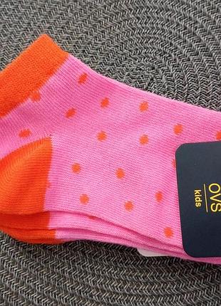 Набор носков до щиколотки ovs на девочку2 фото