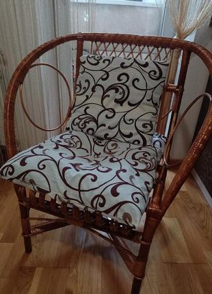 Крісло плетене, крісло з лози