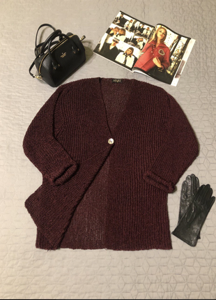 Кардиган оверсайз бордо apart, р. s-м-l, очень хорошее состояние