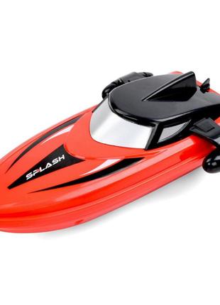 Човен на радіокеруванні mini boat zx8810 2,4g акумулятор найкраща ціна