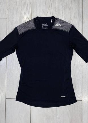 Мужская компрессионная футболка adidas techfit climalite size l