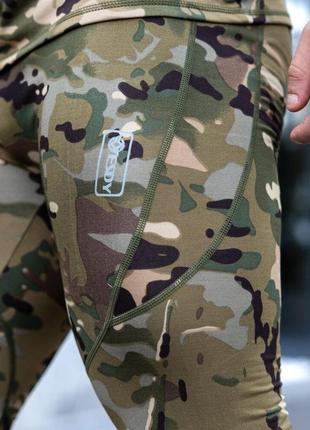Тактична термобілизна чоловіча для військових, зимова тепла термобілизна зсу армійська, термокомплект мультикам7 фото