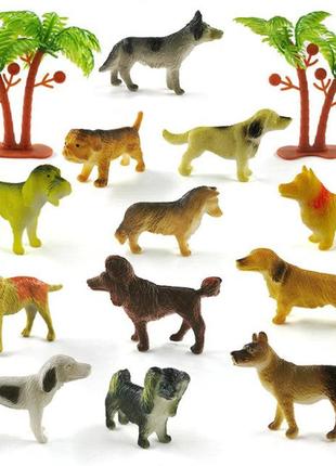 Игровой набор фигурки животных t3014-84 в колбе собаки , лучшая цена