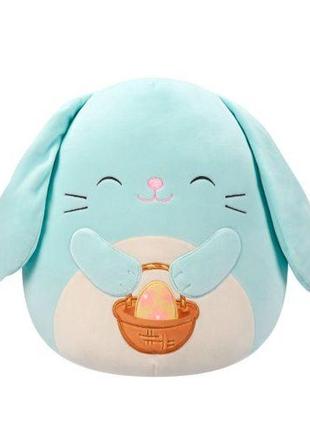 Мʼяка іграшка "squishmallows: зайчик ксін", 19 см