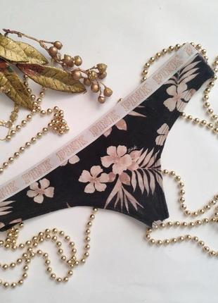 Трусики хлопковые коттоновые от бренда victoria’s secret pink
оригинал! 
 s m