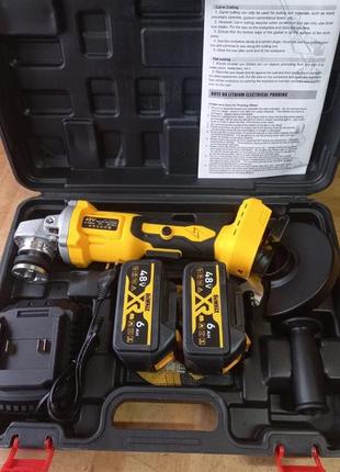 Акумуляторна болгарка dewalt dcg407ga