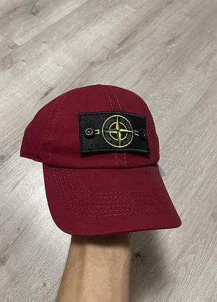 Кепка stone island с патчем