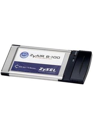 Адаптер zyxel zyair b-100 wireless pcmcia pc card  бу