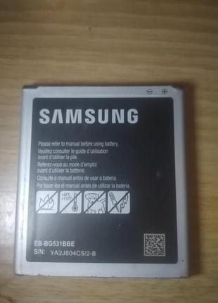 Аккумулятор samsung eb-bg531bbe рабочий