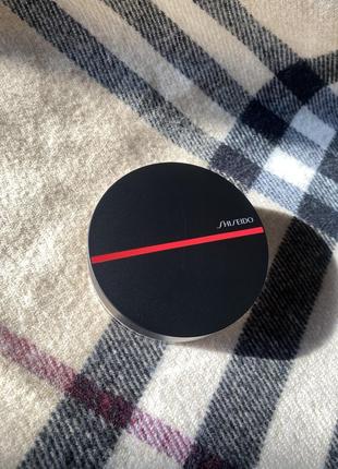 Розсипчаста пудра для обличчя shiseido matte / mat synchro skin invisible silk loose powder6 фото