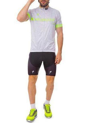 Велоформ короткий рукав specialized y-128 xxl сіро-чорний (60429279), no branding