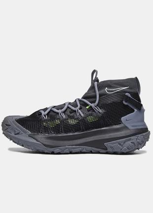 🔴 якісні кросівки nike acg mountain fly high 'gore-tex' black/grey — без передоплаття!