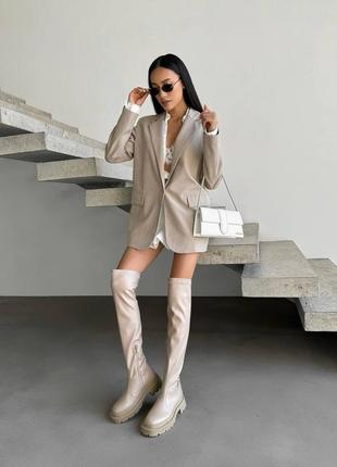 Женские демисезонные ботфорты