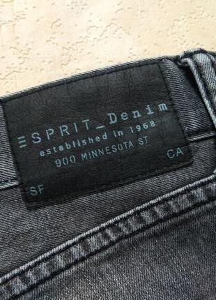 Брендовые мужские джинсы скинни на высокий рост esprit, 30 размер.4 фото