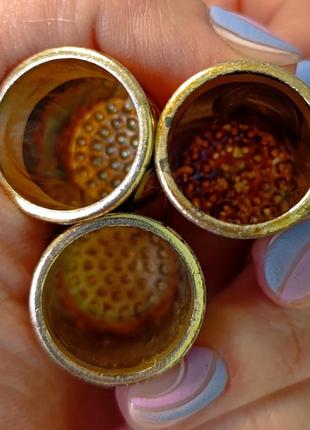 Старинные наперстки