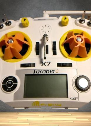 Захист рукояток пульта квадрокоптера frsky taranis q x7 gimbal / захист ручок (стіків) пульта керування дрона