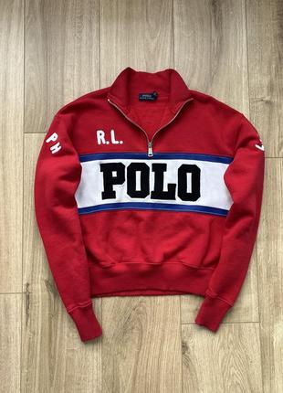 Стильна кофта golf ralph lauren half zip long sleeve knit jumper