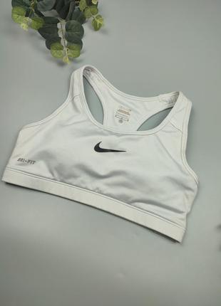 Спортивний топ nike pro, сірий торік nike pro, топ з чашечками