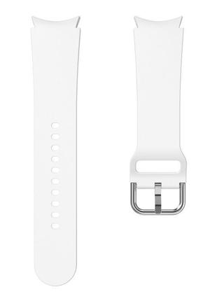 Силиконовый ремешок watchbands oneline для samsung galaxy watch 4 classic 42 мм белый