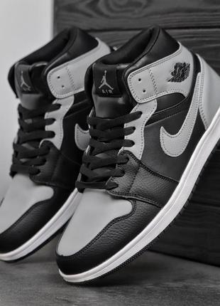 Кроссовки зимние nike jordan 1 retro ❄ ❄ ❄