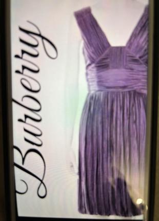 Платье коктейльное burberry оригинал, вискоза брендовое итальянский сарафан размер s,m указан размер 40