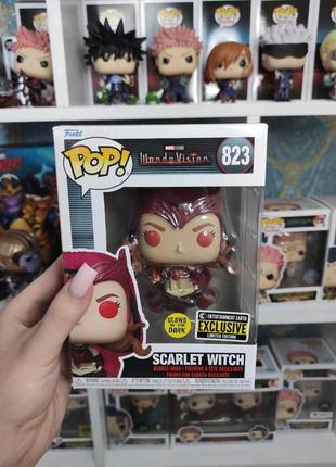 Funko pop scarlet witch #823 glow exclusive