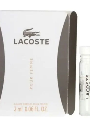 Lacoste pour femme парфумована вода жіноча 2мл