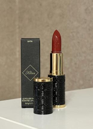 Kilian paris lipstick le rouge parfum satin глянцева помада 142 satin tentation