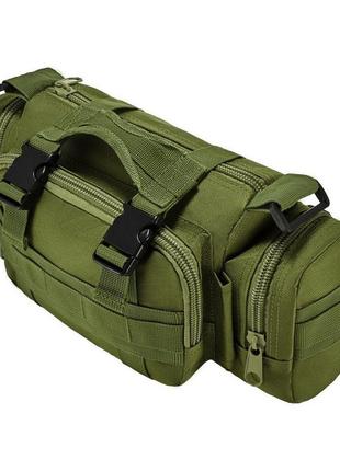 Универсальная тактическая сумка,военная сумка ,с ремнём на плечо ,5л,размеры сумки: 35 см х 15 см х 13 см;