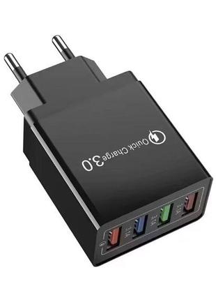 Зарядное устройство с 4 usb портами bk 382