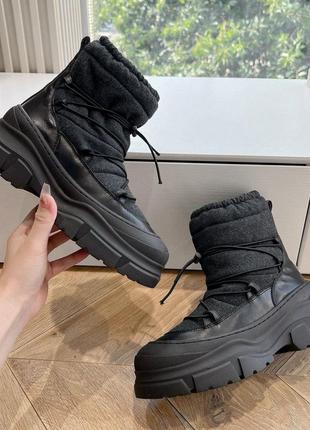Ботинки зимові у стилі brunello cucinelli