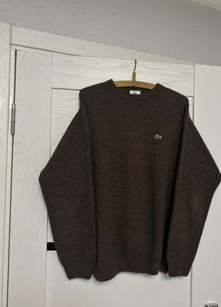 Lacoste wool sweater vintage