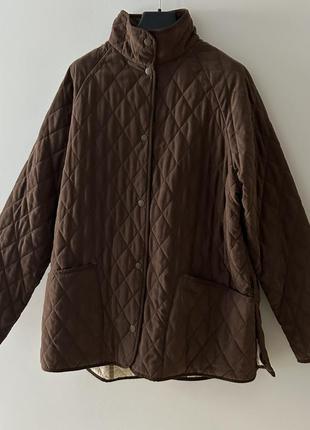 Barbour куртка, стеганная куртка коричневая, винтаж
