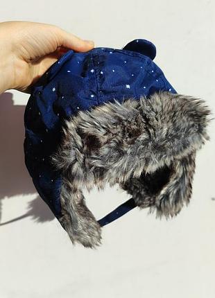 Тепла шапочка капор h&amp;м