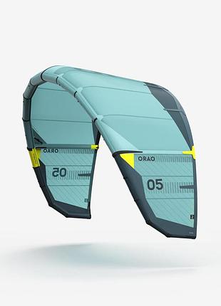 Кайт для фрирайду  orao straterial freeride hangtime 5м² бирюзовый + ремкомплект