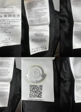 Пуховик moncler оригiнал size s m оригiнал10 фото