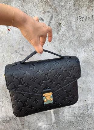 Сумка в стиле lv metis кожаная с ручкой